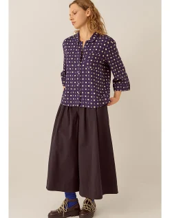 East Aimi Printed Shirt Blue