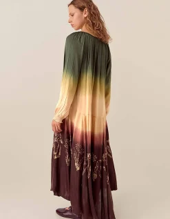 East Izzy Dip Dye Dress Multi