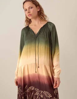 East Izzy Dip Dye Dress Multi