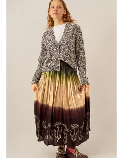 East Izzy Dip Dye Skirt Multi