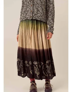 East Izzy Dip Dye Skirt Multi