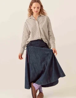 East Katya Tailored Striped Shirt Multi
