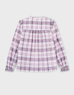 East Mina Check Cotton Shirt Multi