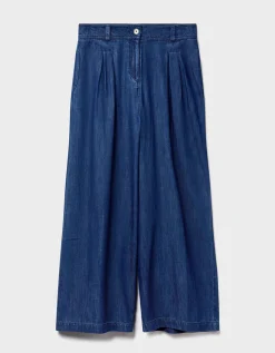 East Reyna Denim Trouser Blue