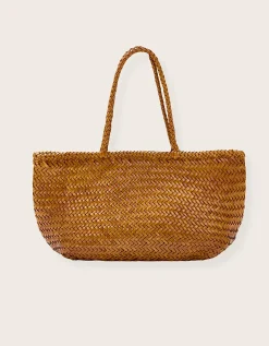 Ellyla Amora Woven Leather Tote Bag