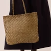 Ellyla Rhia Woven Leather Tote Bag