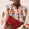 Ellyla Sia Woven Leather Crossbody Bag