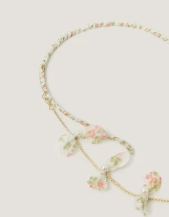 Embellished Floral Chain Headband