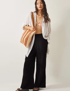 Esme Beach Shirt Dress White