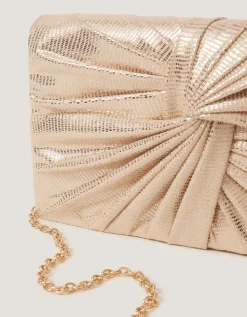 Fergie Twist Knot Clutch Bag