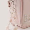 Flower Bead Bag Charm