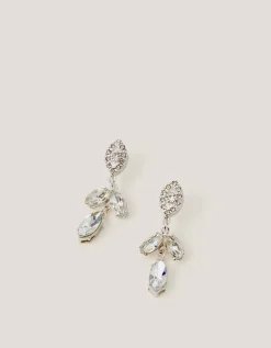 Gemstone Teardrop Earrings