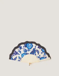 Gloria Floral Foldable Fan