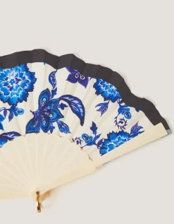 Gloria Floral Foldable Fan