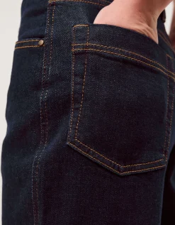 Hallie Regular Cropped Wide Leg Jeans Blue