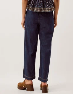 Harper Regular Wide Leg Jeans Blue