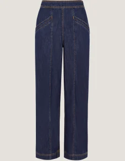 Harper Regular Wide Leg Jeans Blue