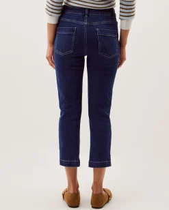 Idabella Cropped Skinny Jeans Blue