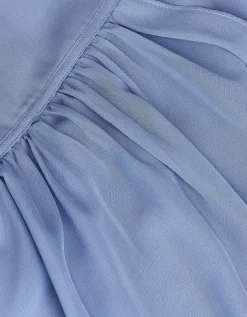 Indi Tie-Back Prom Dress Blue