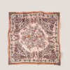 Ines Floral Square Cotton Scarf