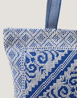 Janine Floral Tapestry Tote Bag