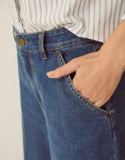Jojo Wide Leg Jeans Blue