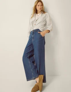 Jojo Wide Leg Jeans Blue