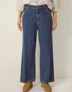 Jojo Wide Leg Jeans Blue