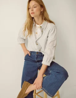Jojo Wide Leg Jeans Blue