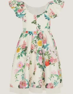 Kelli Botanical Floral Print Dress Multi