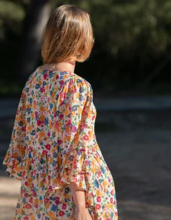 La Galeria Elefante Mediterranean Floral Blouse Multi