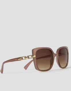 Link Detail Oversized Sunglasses