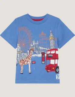 London Zoo Graphic T-Shirt Blue