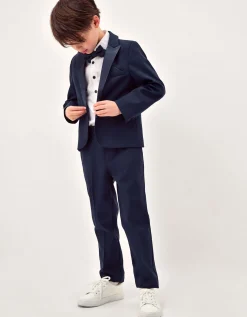 Luca 4-Piece Tuxedo Suit Blue