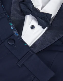 Luca 4-Piece Tuxedo Suit Blue
