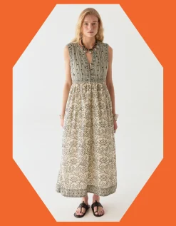 Maison Hotel Eugenie Midi Dress Multi