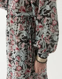 Maison Hotel Valentina Floral Maxi Dress Multi