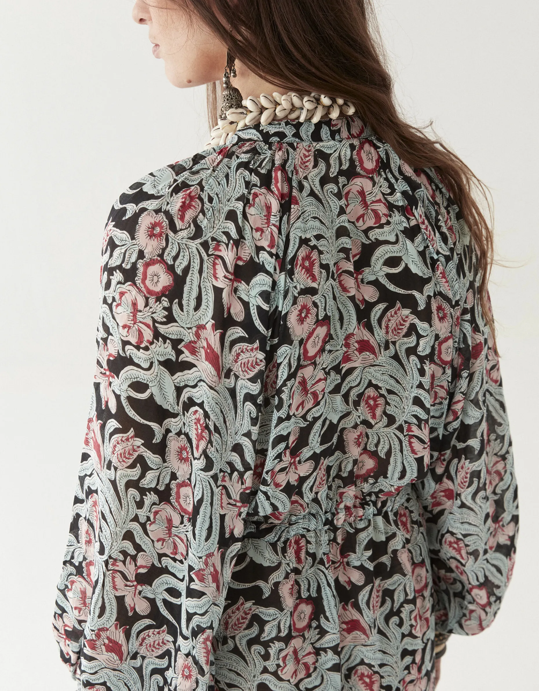 Maison Hotel Valentina Floral Maxi Dress Multi