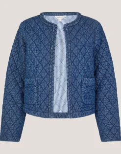 Martha Denim Plait Jacket Blue