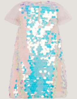 Mermaid Sequin Party Dress Multi