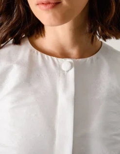 Mia Puff Sleeve Wedding Jacket Ivory