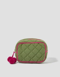 Mini Quilted Make Up Bag