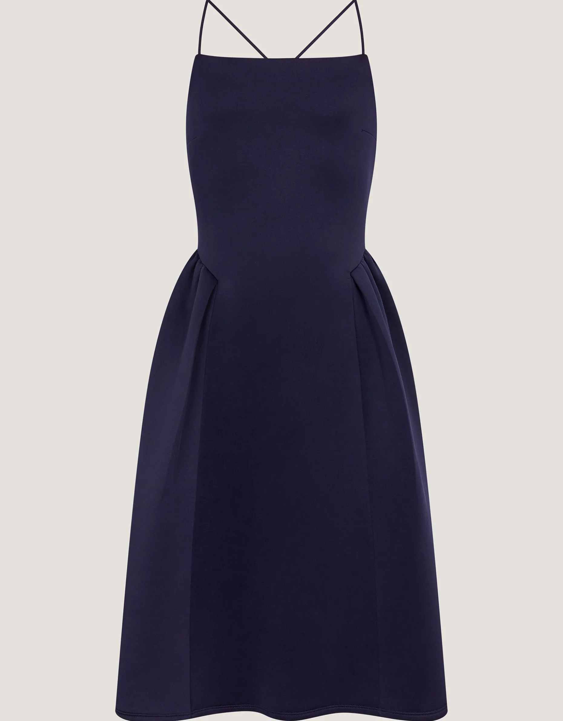Molly Drop Waist Prom Dress Blue
