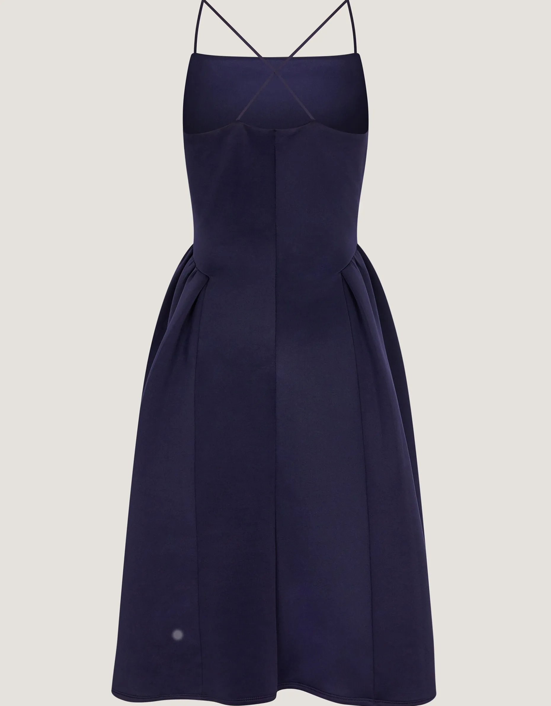 Molly Drop Waist Prom Dress Blue