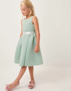 Molly Scuba Bridesmaid Dress Green