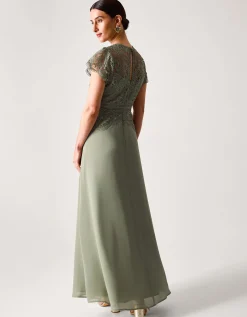 Monica Lace Bridesmaid Dress Green