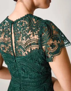 Monica Lace Bridesmaid Dress Green