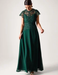 Monica Lace Bridesmaid Dress Green