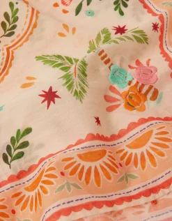 Monsoon x Charlie Taylor Palm Square Scarf