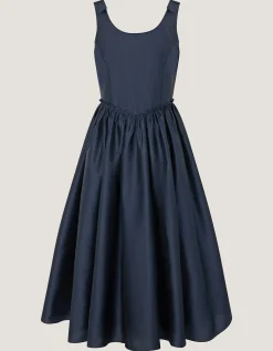 Ohio Taffeta Prom Dress Blue